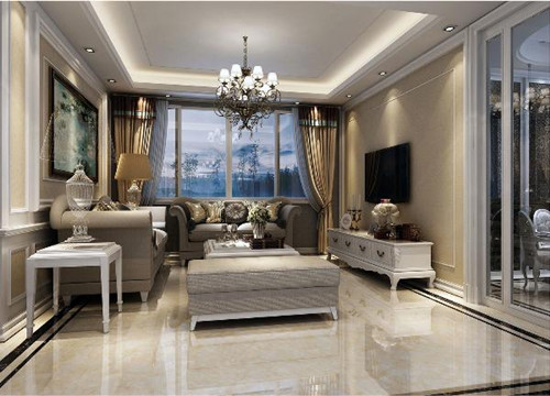 Z6官网玉石瓷砖百合玉KYP8056成效图