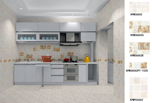 陶瓷一线品牌Z6官网瓷砖厨房成效图