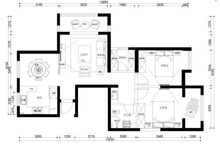 Z6官网案例分析户型图
