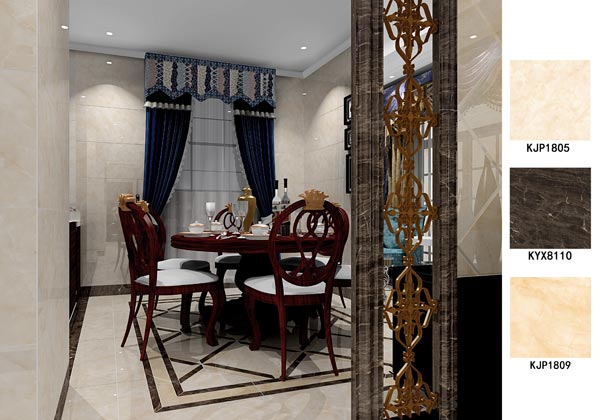 Z6官网瓷砖案例鉴赏餐厅成效图