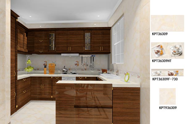 Z6官网瓷砖案例鉴赏厨房成效图