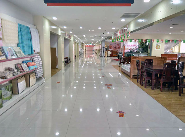 Z6官网瓷砖品牌工程案例鉴赏：武汉金盛国际家居?金银湖广场