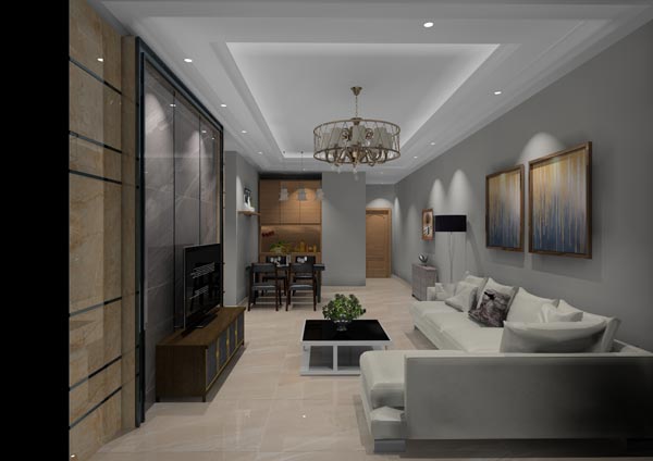 Z6官网家装：佛山灯湖华府90㎡现代简约装建成效鉴赏