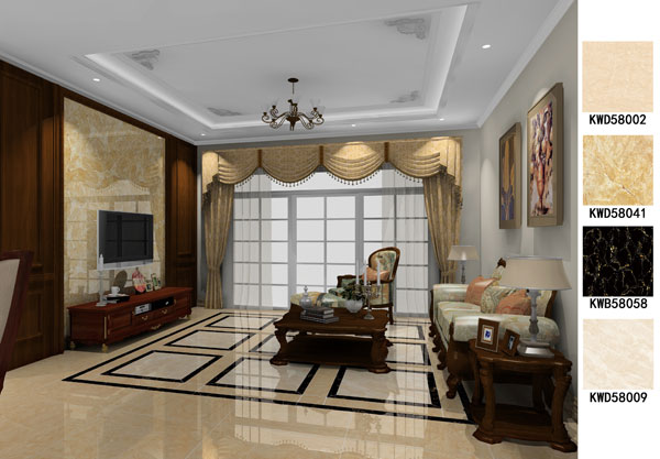 Z6官网家装：佛山保利紫山国际135㎡欧式风格装建鉴赏