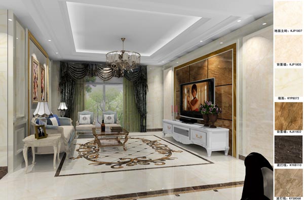 Z6官网家装：天津廊坊塞纳荣府148㎡简欧风格装建鉴赏