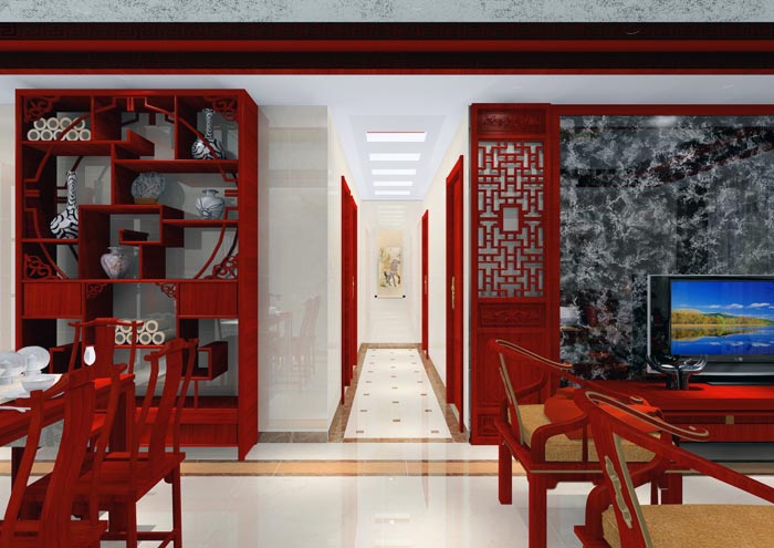 Z6官网家装：佛山合景新鸿基·泷景113㎡新中式装建成效鉴赏