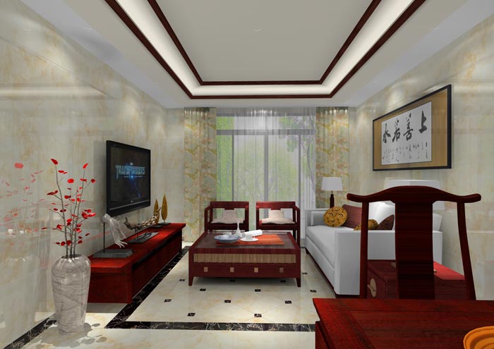 Z6官网家装：佛山合景新鸿基·泷景100㎡新中式装建成效鉴赏