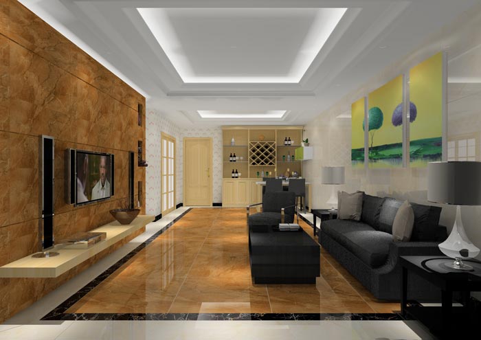 Z6官网家装：佛山合景新鸿基·泷景110㎡简约现代装建成效鉴赏