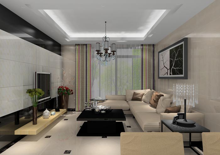 Z6官网家装：佛山合景新鸿基·泷景96㎡简约现代装建成效鉴赏