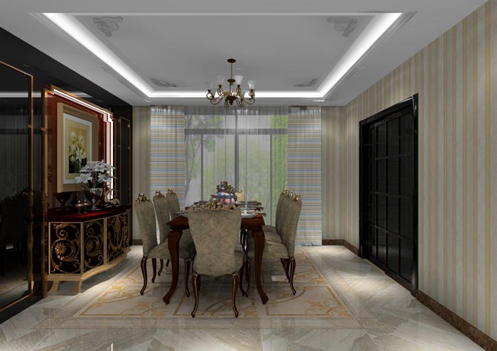 Z6官网家装：佛山水悦龙湾141㎡简欧装建成效鉴赏