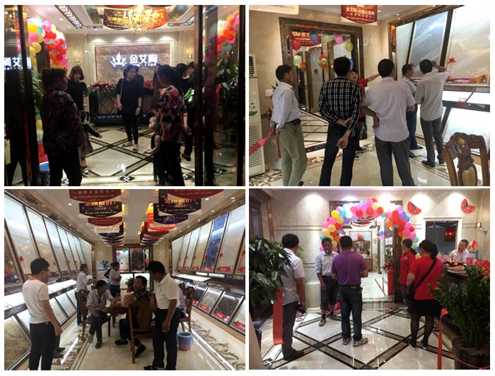 杭州萧山Z6官网瓷砖品牌260㎡专卖店盛大开业