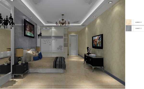 Z6官网家装：井冈山和谐家园安设幼区130㎡欧式风格装建鉴赏