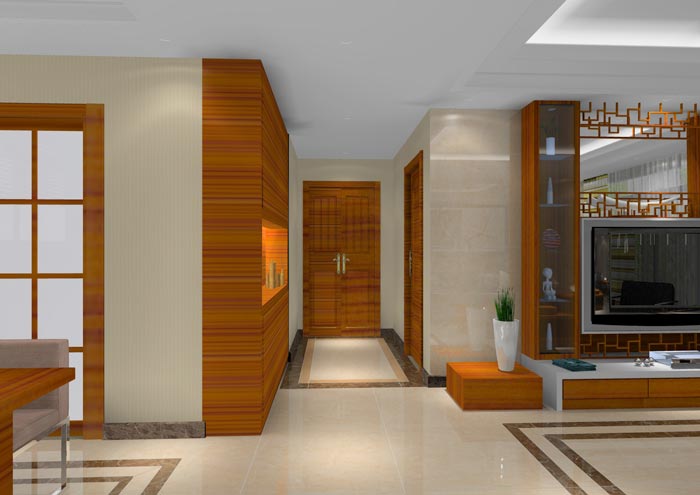 Z6官网家装：佛山龙湖春江名城99㎡的中式风格装建鉴赏