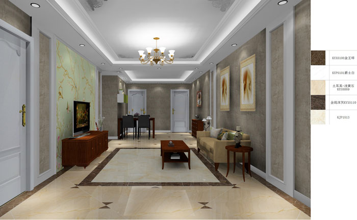 Z6官网家装：成都时期锦绣78㎡的简欧风格装建鉴赏