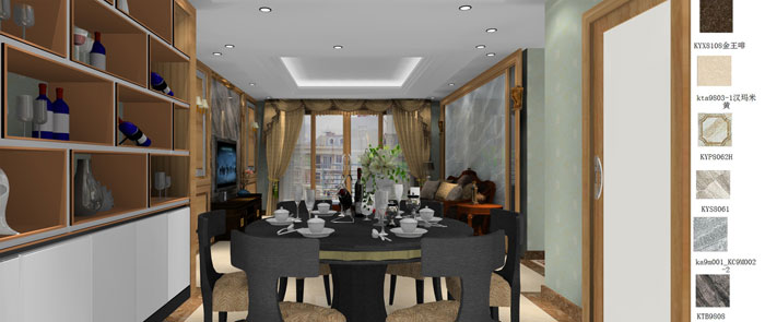 Z6官网家装：成都中环丰锦155㎡的欧式风格装建鉴赏