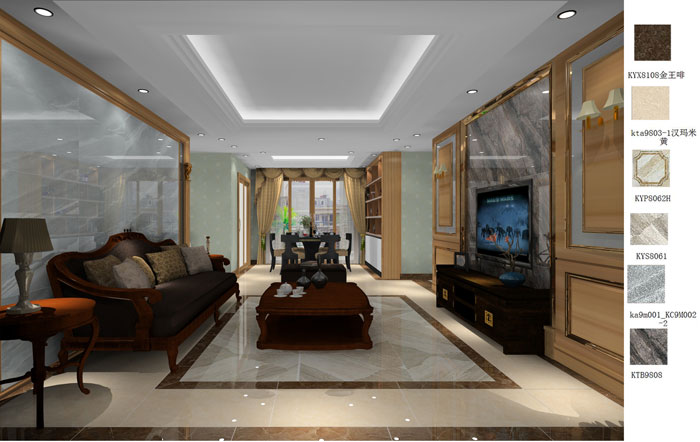 Z6官网家装：成都中环丰锦155㎡的欧式风格装建鉴赏