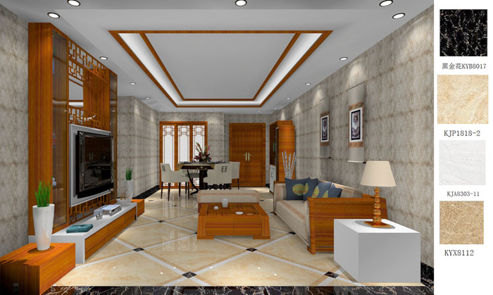 Z6官网家装：成都中环丰锦98㎡的中式风格装建鉴赏