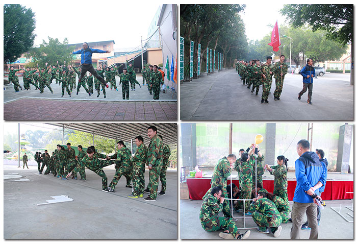 2017年，Z6官网“虎狼路”户表拓展训练圆满实现