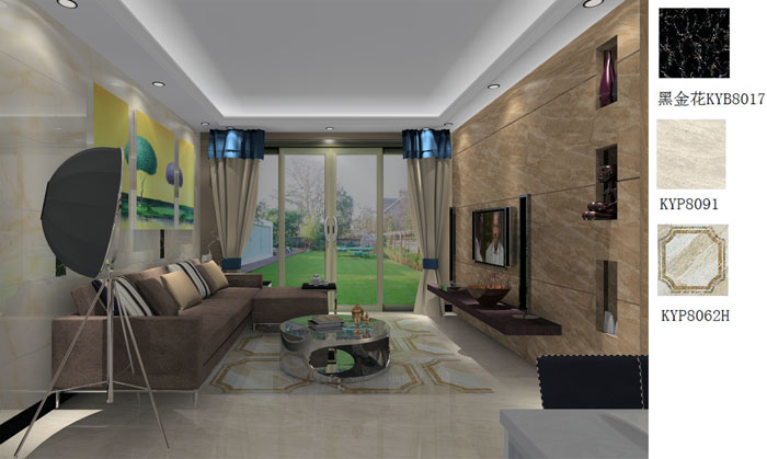 Z6官网家装：佛山禅城怡翠晋盛花圃91㎡的现代风格装建鉴赏