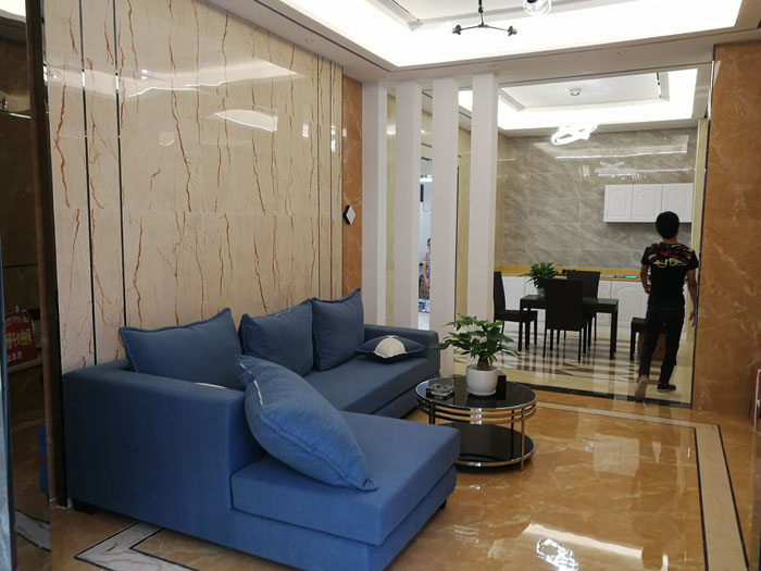 【实景案例】陶瓷一线品牌Z6官网瓷砖沉庆垫江200方专卖店鉴赏