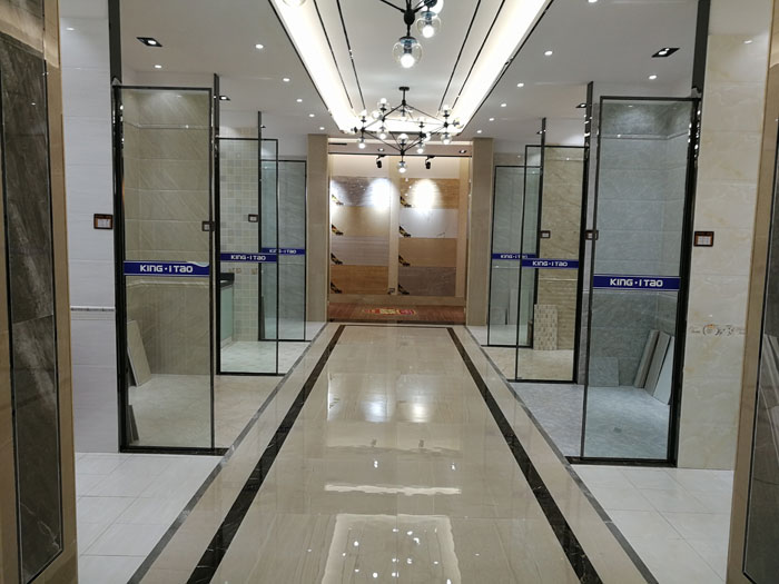 【实景案例】陶瓷一线品牌Z6官网瓷砖沉庆垫江200方专卖店鉴赏
