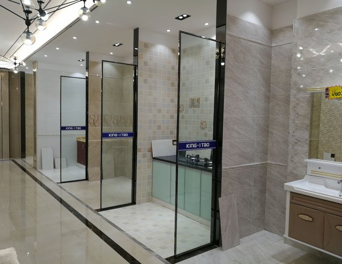 【实景案例】陶瓷一线品牌Z6官网瓷砖沉庆垫江200方专卖店鉴赏