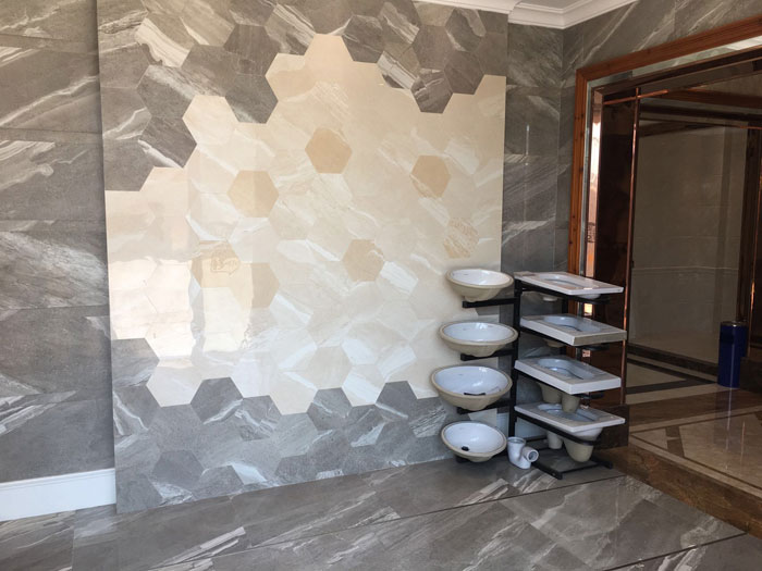 【专卖店推荐】陶瓷一线品牌Z6官网瓷砖潮南店实景鉴赏