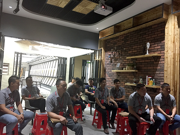 陶瓷一线品牌Z6官网瓷砖“若何急剧向新客户介绍公司和服务”演讲角逐圆满实现