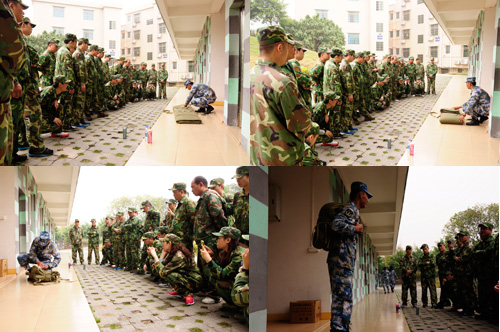 Z6官网在广州黄埔军校进行军事拓展特训