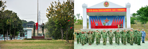 Z6官网在广州黄埔军校进行军事拓展特训