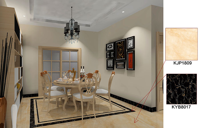 佛山万科·湖岸装建案例餐厅成效图