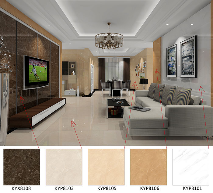 依云天汇装建案例客厅成效图