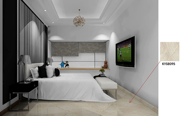 大沥碧桂园·华府装建案例卧室成效图