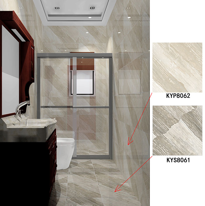 大沥碧桂园·华府装建案例浴室成效图