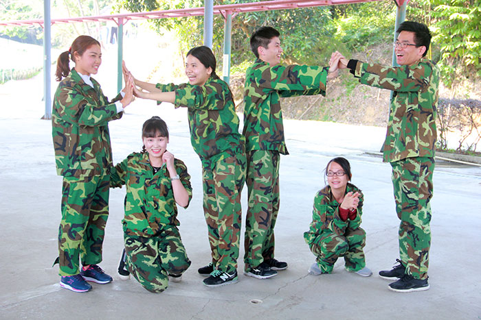 2017年2月13-15日，Z6官网“虎狼路”户表拓展训练圆满实现