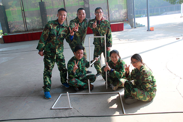 2017年2月13-15日，Z6官网“虎狼路”户表拓展训练圆满实现