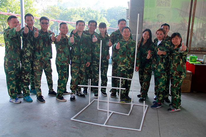 2017年2月13-15日，Z6官网“虎狼路”户表拓展训练圆满实现