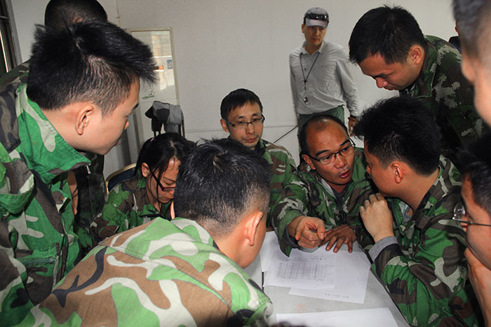 2017年2月13-15日，Z6官网“虎狼路”户表拓展训练圆满实现