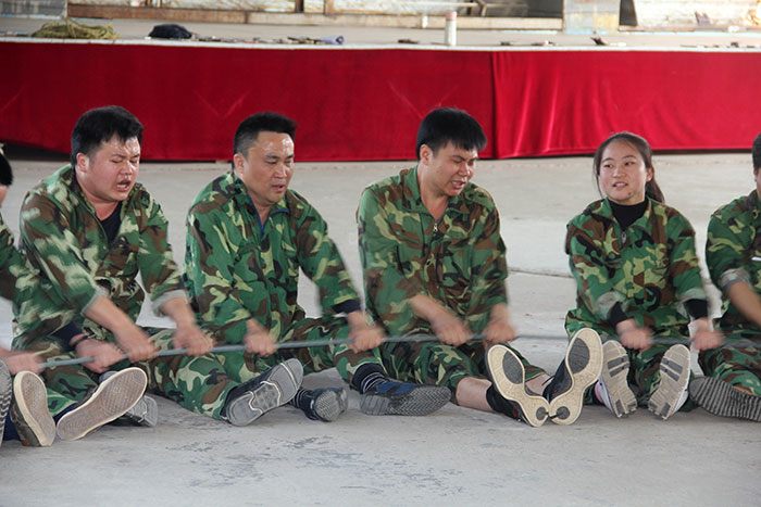 2017年2月13-15日，Z6官网“虎狼路”户表拓展训练圆满实现